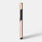 ピンクの蜂 iPhoneケース (左側面)
