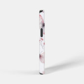 ピンクの蝶々 iPhoneケース (右側面)
