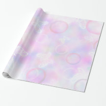 ピンクの蝶のパターン