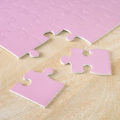 ピンクの蝶の花と蜂の曼荼羅 ジグソーパズル (側面)