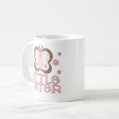 ピンクの蝶妹 コーヒーマグカップ (正面左)