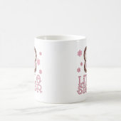 ピンクの蝶妹 コーヒーマグカップ (中央)