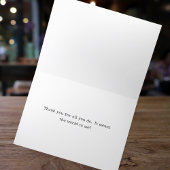 ピンクの蝶結びとチェリー 簡単な水彩 サンキューカード