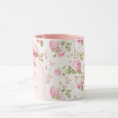 ピンクの蝶結びコケティエ ブライズシャワー | 未来のMrs マグカップ (中央)