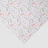 ピンクの蝶結び 薄葉紙 (詳細)