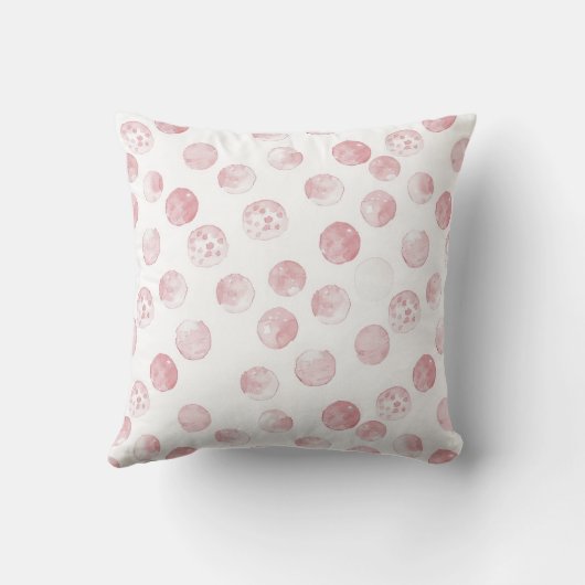 ピンクの蝶 クッション (裏面)