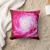 ピンクの螺線形の風車の装飾用クッション クッション (ブランケット)