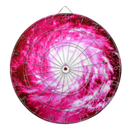 ピンクの螺線形の風車の装飾用クッション ダーツボード