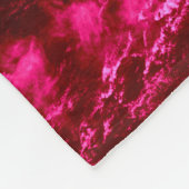 ピンクの螺線形の風車 フリースブランケット (角)