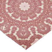 ピンクの装飾テーブルランナー ミディアムテーブルランナー (コーナー)