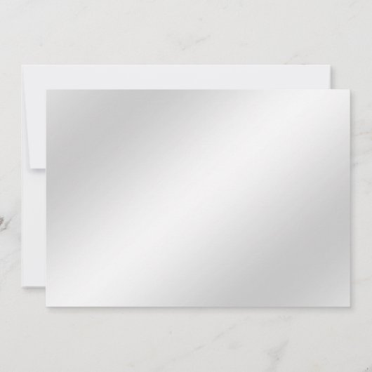 ピンクの装飾フローラリハーサルディナー 招待状 (裏面)