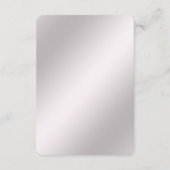 ピンクの装飾詳細エンクロージャカード エンクロージャーカード (裏面)