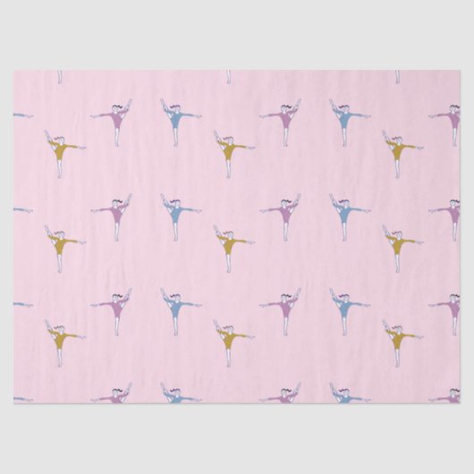 ピンクの裸体選手 薄葉紙 (正面)