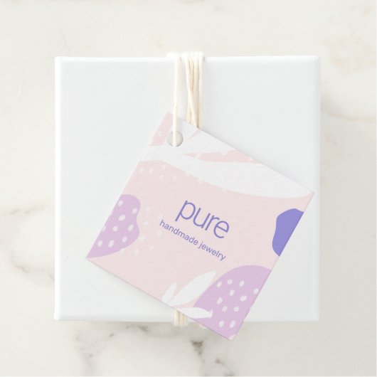 ピンクの製品価格ラベルクラフターデザイナー フェイバータグ (インサイチュ)