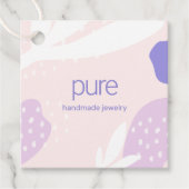 ピンクの製品価格ラベルクラフターデザイナー フェイバータグ (正面)