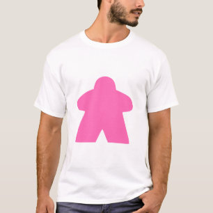 ピンクの複数のボードゲームピース Tシャツ