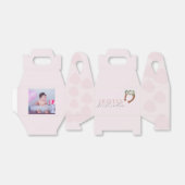 ピンクの西女性のカーボーイロデオの誕生日 フェイバーボックス (折り畳みなし)