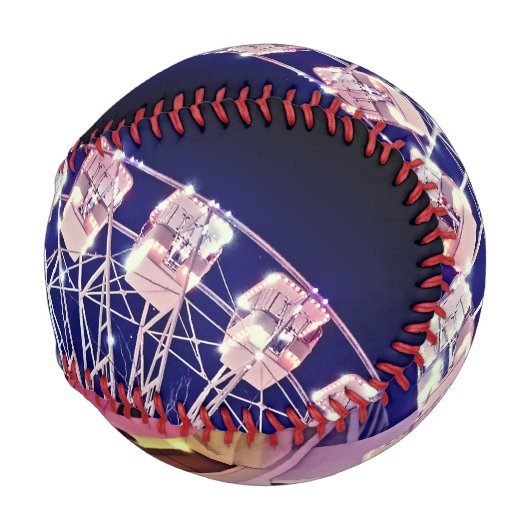 ピンクの観覧車 野球ボール (正面右)