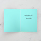 ピンクの誇りを持ったフローラガーリーにかわいらしなる カード (内部)