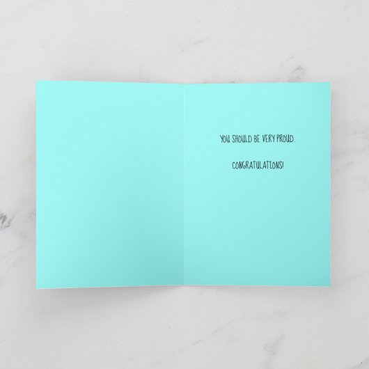 ピンクの誇りを持ったフローラガーリーにかわいらしなる カード (内部)