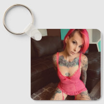 ピンクの誘惑/MVRキーチェーン