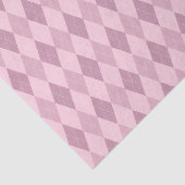 ピンクの調子アーガイル柄のなパターンティッシュペーパー 薄葉紙 (詳細)