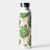 ピンクの谷の花のユリの花束 ウォーターボトル (左面)