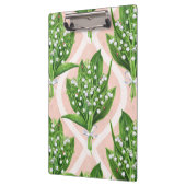 ピンクの谷の花のユリの花束 クリップボード (左)