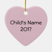 ピンクの豚をサディ～かわいいかわいい セラミックオーナメント (裏面)