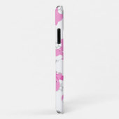 ピンクの象のパターン,かわいい象,星 Case-Mate iPhoneケース (裏面/右)