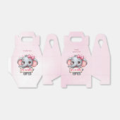 ピンクの象の好意ボックス フェイバーボックス (折り畳みなし)