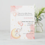 ピンクの象の招待状 招待状 (スタンド正面)