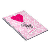 ピンクの象を持つ母 ノートブック (右側)