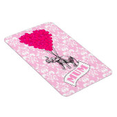 ピンクの象を持つ母 マグネット (右側)