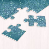 ピンクの貝の青い人魚 ジグソーパズル