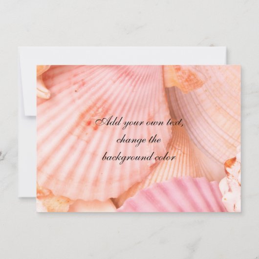 ピンクの貝 (裏面)