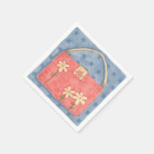 ピンクの財布 – 紙ナプキンス スタンダードカクテルナプキン (角)