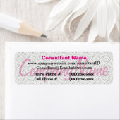 ピンクの販売コンサルタントラベル ラベル (インサイチュ)