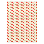 ピンクの赤いイチゴ テーブルクロス (正面)