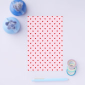 ピンクの赤いハートの甘いパターン。 チラシ (シングル)