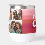 ピンクの赤い水色 – モノグラモダンム – フォトコラージュ (右面)