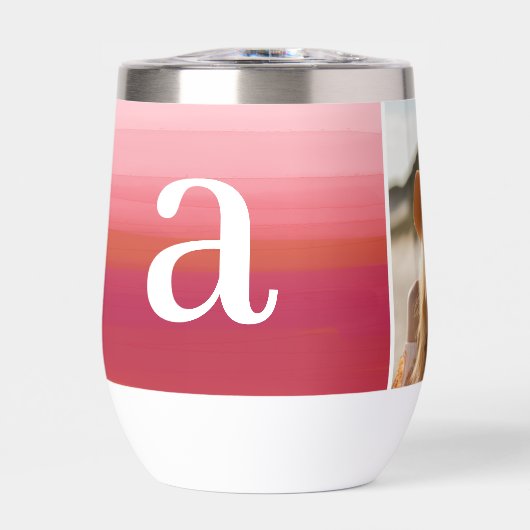 ピンクの赤い水色 – モノグラモダンム – フォトコラージュ (正面)