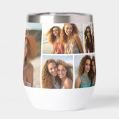 ピンクの赤い水色 – モノグラモダンム – フォトコラージュ (背面)