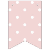 ピンクの赤ちゃんシャワー女の子ピーター・ラビット バンティングフラッグ (第1の旗)