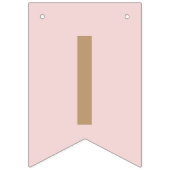 ピンクの赤ちゃんシャワー女の子ピーター・ラビット バンティングフラッグ (第3の旗)