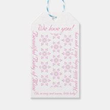 ピンクの赤ちゃんシャワー美しい赤ちゃん女の子の花パターン