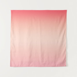 ピンクの赤と黄色のグラデーションの背景 タペストリー