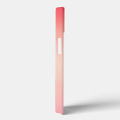 ピンクの赤と黄色のグラデーションの背景 Case-Mate iPhoneケース (裏面 / 右)