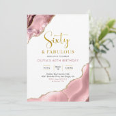 ピンクの赤面と金ゴールド60と素晴らしい 招待状 (スタンド正面)
