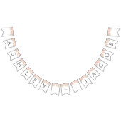 ピンクの赤面の吊り下げ式の旗、旗布、旗 バンティングフラッグ (全)